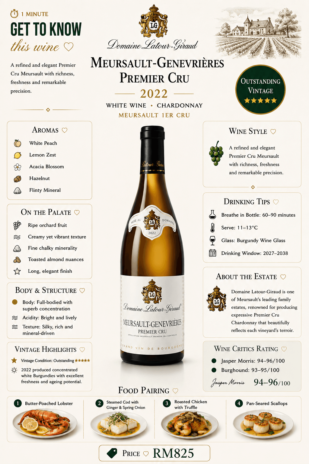 Meursault 1er Cru Genevrieres